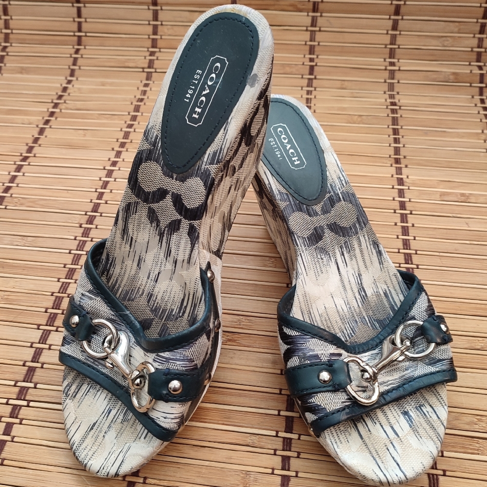 Coach "Natala" wedges size 9b
